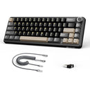 ATTACK SHARK X66 Wireless Mechanical Keyboard with Side Printed PBT Keycaps
