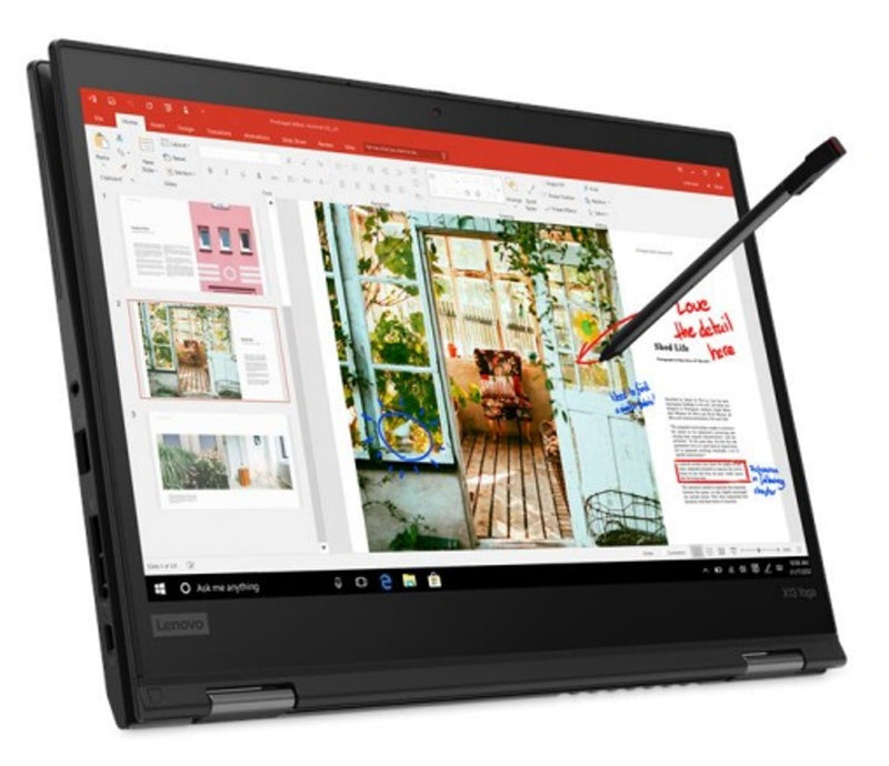 Lenovo ThinkPad L13 Yoga – I5-10210U, 256GB SSD, 8GB RAM, Touchscreen, Win 11 Home – B100