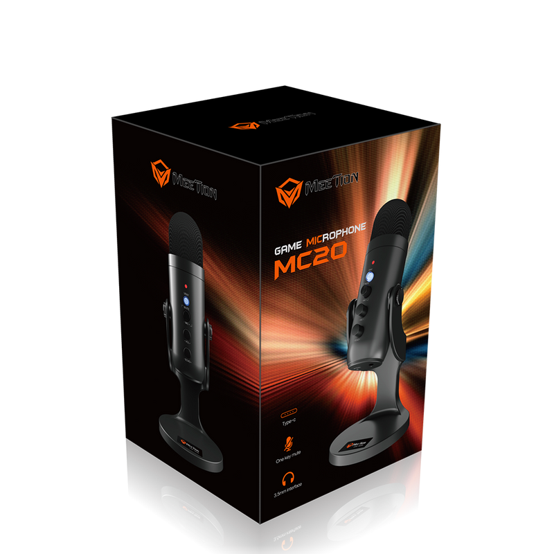 Meetion MC20 Professional Wired Conference Gaming Microphone