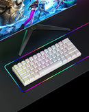 A61K Mechanical Gaming Keyboard LED Backlit 61-Keys
