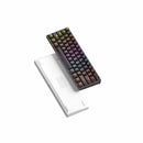 A61K Mechanical Gaming Keyboard LED Backlit 61-Keys