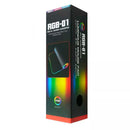 RGB-01 XL Gaming Mouse Pad – 800×300mm LED Backlit, USB Powered