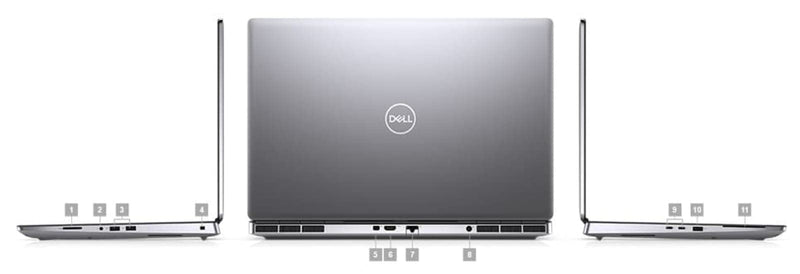 Dell Precision 7760 CoreI7 -11th Gen -RTX 8GB -32GB Ram -512GB SSD -17 inch