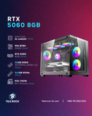 Gaming PC : Core i5-14400f, 32GB Ram, 5060 8GB
