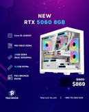 Gaming PC : Core i5-12400f, 5060