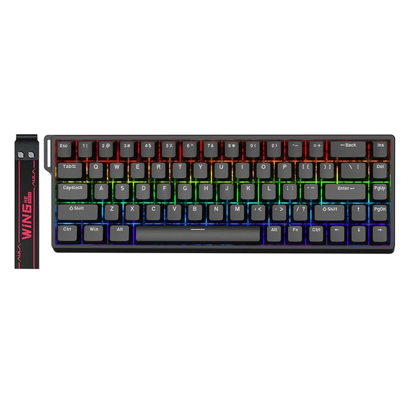 AULA Hero 68HE – 65% RGB Magnetic Mechanical Keyboard