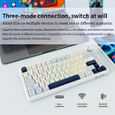 LDON LX83 WIRELESS MECHANICAL KEYBOARD – MOONLIGHT