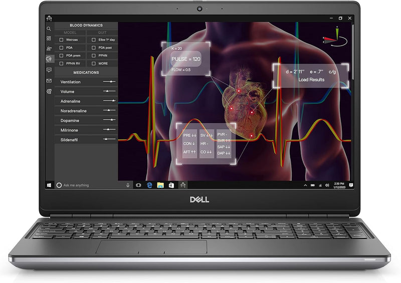 Dell Precision 7550 Core I7 -32GB Ram -512GB NVMe - 4GB VGA