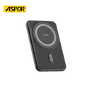 ASPOR A385 – 10,000 mAh Magnetic Wireless Power Bank (20 W USB-C + 15 W Wireless)