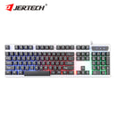Jertech K358 RGB Backlit Full-Size Gaming Keyboard