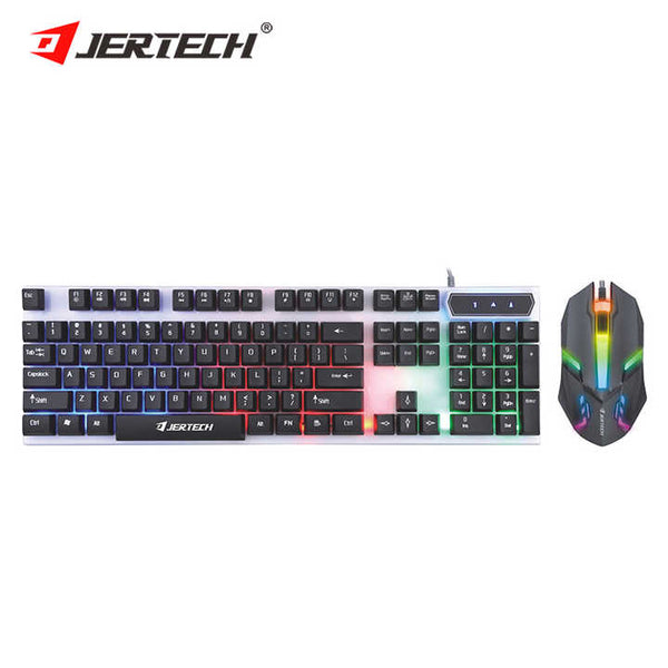 Jertech KM170 – RGB Keyboard & Mouse Combo Set