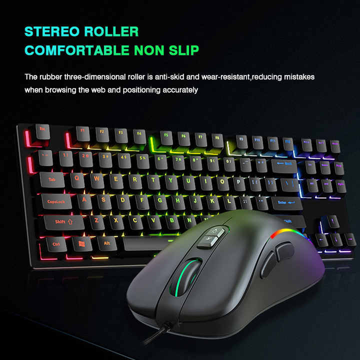 Jertech XP13 – RGB Wired Gaming Mouse