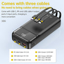 ASPOR A316 – 20,000 mAh 22.5 W Fast-Charging Power Bank (Built-in Cables)