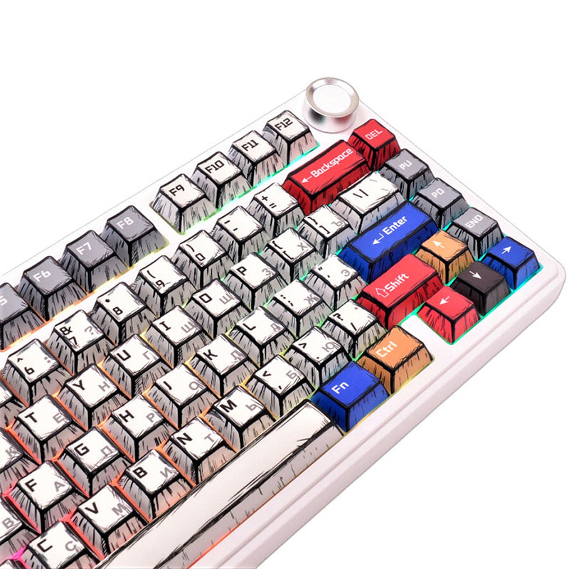 Aula F75 Comic - 75% Gasket Wireless Mechanical Gaming Keyboard (Copy)
