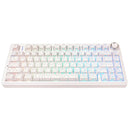 Aula F75 White Contour - 75% Gasket Wireless Mechanical Gaming Keyboard