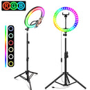 RGB Ring Light 26CM + Tripod 2.1M