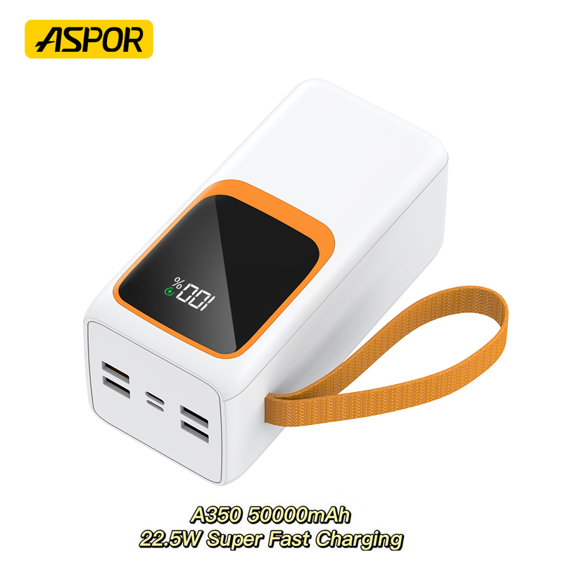 Aspor 50000mAh Power Bank A350