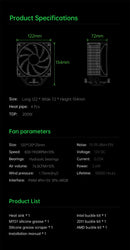 Snowman MT4-SE ARGB CPU Air Cooler