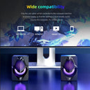 Jertech S8 RGB Stereo Desktop Speakers