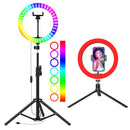 RGB Ring Light 33CM + Tripod 2.1M