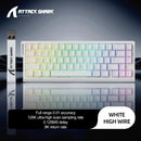 ATTACK SHARK X68 HE Rapid Trigger Magnetic Gaming Keyboard