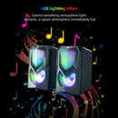 Jertech S9 RGB Stereo Desktop Speakers