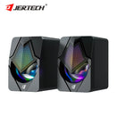 Jertech S8 RGB Stereo Desktop Speakers
