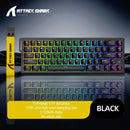ATTACK SHARK X68 HE Rapid Trigger Magnetic Gaming Keyboard