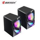 Jertech S9 RGB Stereo Desktop Speakers