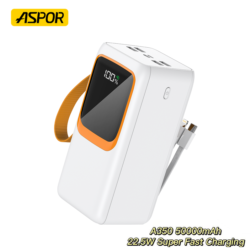 Aspor 50000mAh Power Bank A350