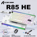 ATTACK SHARK R85 HE Wired Magnetic Rapid Trigger Gaming Keyboard – Starlight