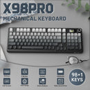 ATTACK SHARK X98PRO Wireless Gaming Keyboard - Gradient Black