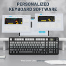 ATTACK SHARK X98PRO Wireless Gaming Keyboard - Gradient Black