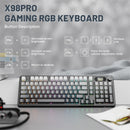 ATTACK SHARK X98PRO Wireless Gaming Keyboard - Gradient Black