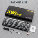 ATTACK SHARK X98PRO Wireless Gaming Keyboard - Gradient Black