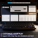ATTACK SHARK X68 HE Rapid Trigger Magnetic Gaming Keyboard