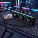 TJ Cooler Lunex360 ARGB AIO Liquid Cooler with 5.5" IPS Display