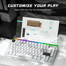ATTACK SHARK R85 HE Wired Magnetic Rapid Trigger Gaming Keyboard – Starlight