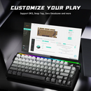 ATTACK SHARK R85 HE Wired Magnetic Rapid Trigger Gaming Keyboard – Moonlight