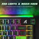 ATTACK SHARK R85 HE Wired Magnetic Rapid Trigger Gaming Keyboard – Neon Green