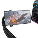 TJ Cooler Lunex360 ARGB AIO Liquid Cooler with 5.5" IPS Display