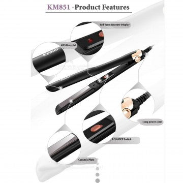 Kemei Hair Straightener KM-851