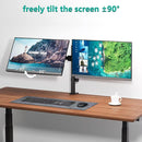 MS-02 Adjustable Dual Monitor ARM Desk Stand 17–34 Inch