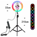 RGB Ring Light 33CM + Tripod 2.1M