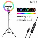 RGB Ring Light 36CM + Tripod 2.10M