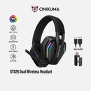 ONIKUMA GT826 RGB Gaming Headset – Tri-Mode Wireless & Wired